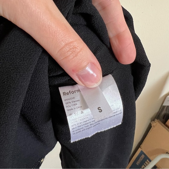 Reformation Lucky Wrap Dress in Posie - Picture 5 of 5